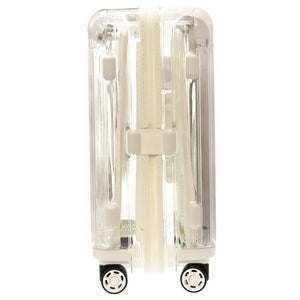 新品同様 リモワ × オフホワイト エッセンシャル53 シースルー ホワイト 83290002 ポリカーボネート キャリーバッグ キャリーケース スーツケース バッグ 白 0104 RIMOWA × OFF WHITE