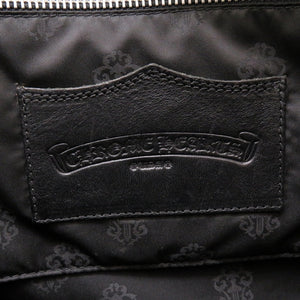 美品 クロムハーツ FSトート セメタリ―クロス マルチクロスパッチ レザー ブラック マルチカラー トートバッグ バッグ 黒 0034 【中古】 CHROME HEARTS