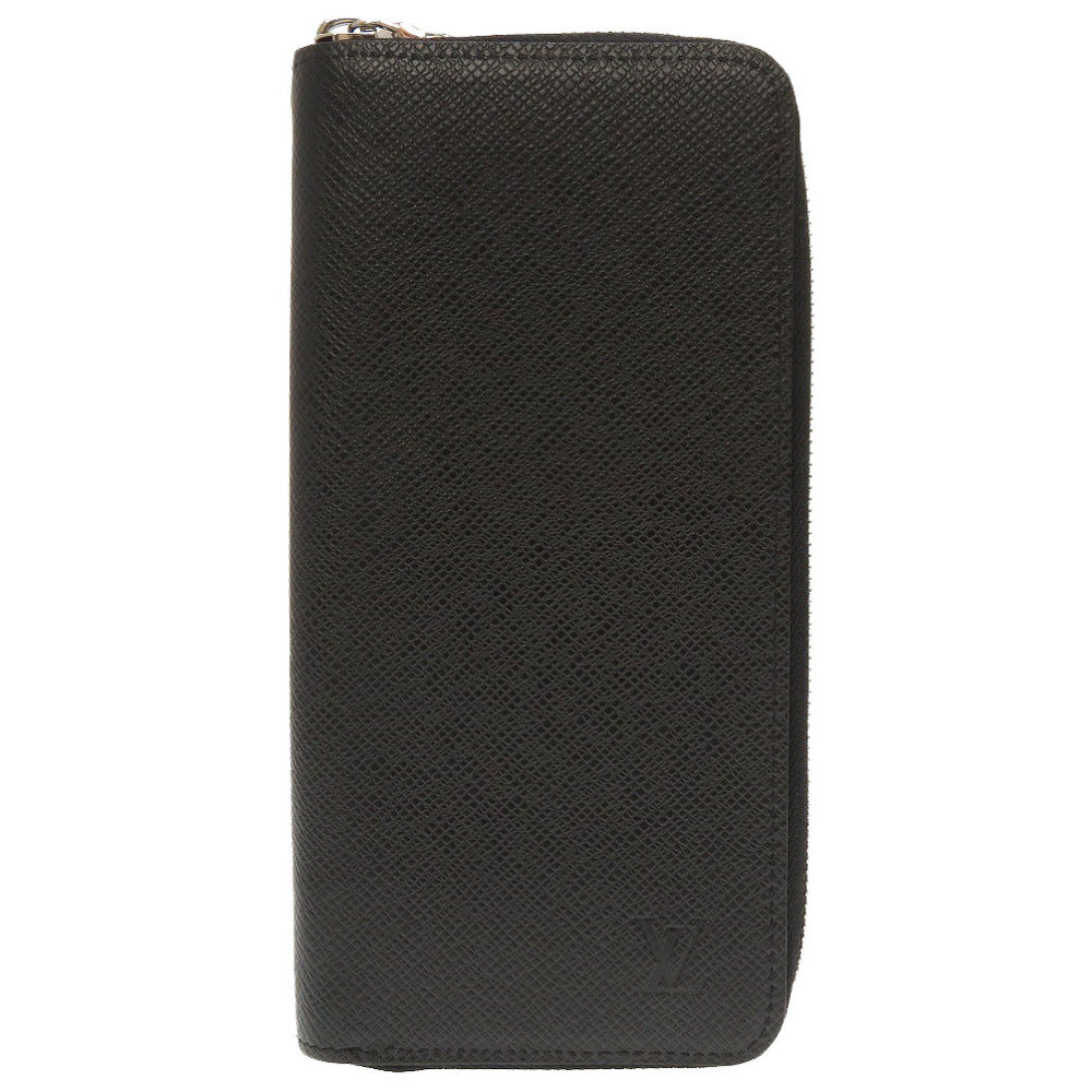 新品同様 ルイヴィトン タイガ ジッピーウォレット ヴェルティカル M30503 ICチップ ノワール ラウンドファスナー長財布 財布 0043【中古】LOUIS VUITTON