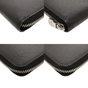 新品同様 ルイヴィトン タイガ ジッピーウォレット ヴェルティカル M30503 ICチップ ノワール ラウンドファスナー長財布 財布 0043【中古】LOUIS VUITTON
