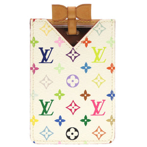 美品 ルイヴィトン モノグラム マルチカラー M92651 エテュイ ミロワール ブロン コンパクトミラー 鏡 0045【中古】LOUIS VUITTON