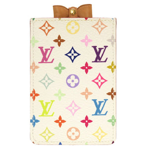 美品 ルイヴィトン モノグラム マルチカラー M92651 エテュイ ミロワール ブロン コンパクトミラー 鏡 0045【中古】LOUIS VUITTON