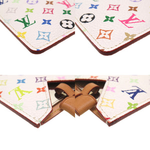 美品 ルイヴィトン モノグラム マルチカラー M92651 エテュイ ミロワール ブロン コンパクトミラー 鏡 0045【中古】LOUIS VUITTON