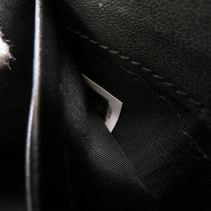 未使用 フルラ 猫 キャット レザー ブラック 977901 ラウンドファスナー 長財布 財布 黒 0046 【中古】 FURLA