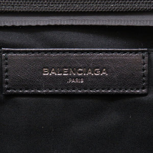 未使用 バレンシアガ ロゴ キャンバス ブラック 459745 クラッチバッグ バッグ 黒 0049 【中古】 BALENCIAGA メンズ