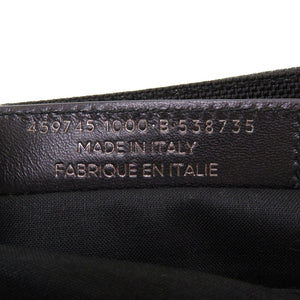 未使用 バレンシアガ ロゴ キャンバス ブラック 459745 クラッチバッグ バッグ 黒 0049 【中古】 BALENCIAGA メンズ