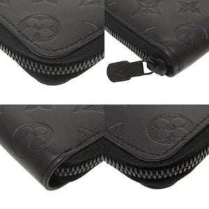 新品同様 ルイ ヴィトン モノグラム シャドウ ジッピーウォレット ヴェルティカル ブラック M62902 ラウンドファスナー 長財布 財布 黒 LV 0051 【中古】 LOUIS VUITTON メンズ