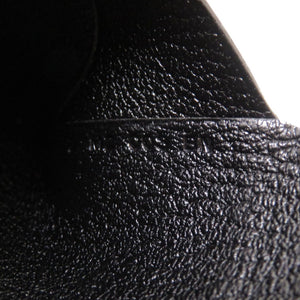 新品同様 エルメス カルヴィ デュオ シェーブル ブラック シルバー金具Z刻印(2021年製) コインケース 小銭入れ 財布 黒 0052 【中古】 HERMES