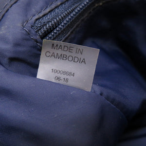 トリーバーチ ナイロン レザー ネイビー ゴールド金具 ショルダーバッグ バッグ 紺 0055 【中古】 TORY BURCH