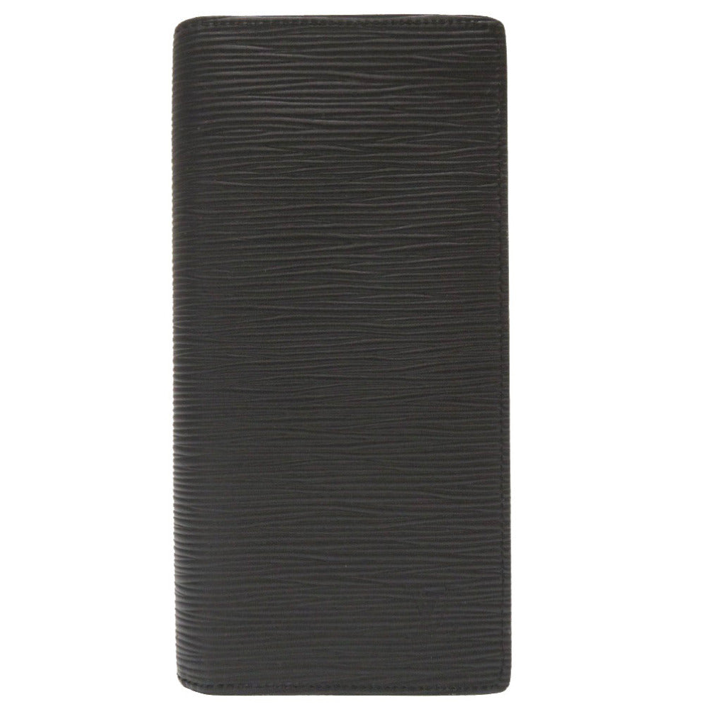 新品同様 ルイ ヴィトン エピ ポルトフォイユ ブラザ ノワール M60622 長財布 財布 黒 LV 0059 【中古】 LOUIS VUITTON メンズ