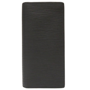 新品同様 ルイ ヴィトン エピ ポルトフォイユ ブラザ ノワール M60622 長財布 財布 黒 LV 0059 【中古】 LOUIS VUITTON メンズ