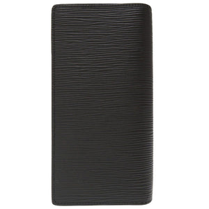 新品同様 ルイ ヴィトン エピ ポルトフォイユ ブラザ ノワール M60622 長財布 財布 黒 LV 0059 【中古】 LOUIS VUITTON メンズ