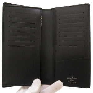 新品同様 ルイ ヴィトン エピ ポルトフォイユ ブラザ ノワール M60622 長財布 財布 黒 LV 0059 【中古】 LOUIS VUITTON メンズ