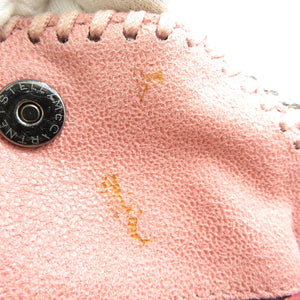 美品 ステラマッカートニー 391698 ファラベラ タイニー 2WAY ポリエステル シルバー金具 ブラッシュ ピンク チェーン ショルダーバッグ 0067【中古】STELLA McCARTNEY