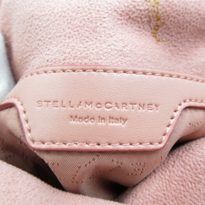 美品 ステラマッカートニー 391698 ファラベラ タイニー 2WAY ポリエステル シルバー金具 ブラッシュ ピンク チェーン ショルダーバッグ 0067【中古】STELLA McCARTNEY