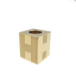 新品同様 エルメス キューブトーテム ツイリーリング メタル ゴールド スカーフリング 0076【中古】HERMES