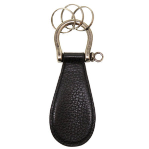 ジミーチュウ スター レザー ブラック キーホルダー 黒 0080 【中古】 JIMMY CHOO