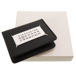 未使用 メゾン マルジェラ グラムスラム レザー ブラック S55UI0265 カードケース ケース 黒 0081 【中古】 Maison Margiela