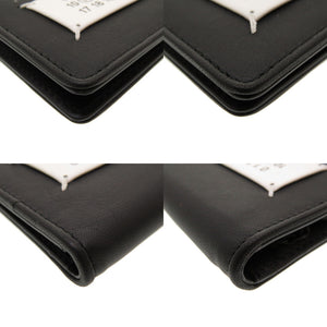 未使用 メゾン マルジェラ グラムスラム レザー ブラック S55UI0265 カードケース ケース 黒 0081 【中古】 Maison Margiela