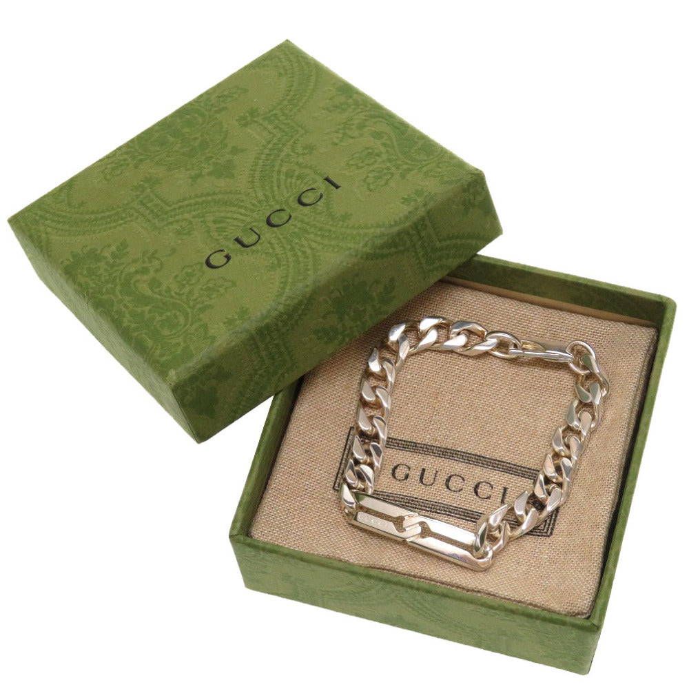 美品 グッチ ノット ブレスレット シルバー925 アクセサリー 0099 【中古】 GUCCI