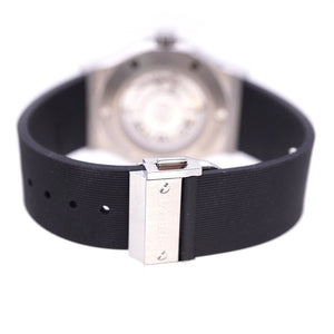 新品同様 ウブロ クラシック フュージョン チタニウム 542.NX.1270.RX 自動巻き 腕時計 チタン/ラバー ブラック 黒文字盤 0101【中古】HUBLOT メンズ