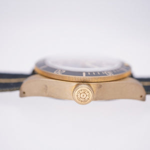 チューダー ブラックベイ 79250BA 自動巻き 腕時計 キャンバス/ブロンズ ブラック 黒文字盤 0105【中古】Tudor メンズ