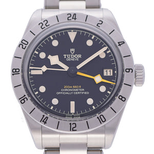 新品同様 チューダー ブラックベイ プロ 79470 自動巻き 腕時計 SS ブラック 黒文字盤 0106【中古】Tudor メンズ