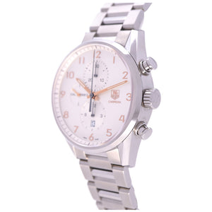 美品 タグホイヤー カレラ 1887 クロノグラフ CAR2012.BA0799 自動巻き 腕時計 SS シルバー 0110【中古】TAG HEUER メンズ