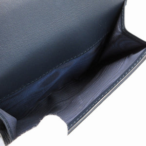 美品 グッチ ウェビングライン 435291 リボン GGスプリーム レザー ベージュ レッド 赤 ネイビー 紺 Wホック財布 財布 0119【中古】GUCCI