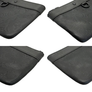 新品同様 ルイヴィトン モノグラムシャドウ M44335 ポシェット ディスカバリー PM ブラック 黒 ポーチ 0120【中古】LOUIS VUITTON