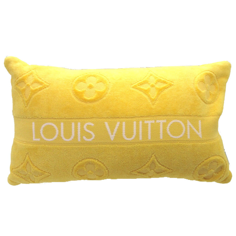 新品同様 ルイヴィトン モノグラム M78479 プティクッション LVバケーション イエロー 黄 クッション 0125【中古】LOUIS VUITTON