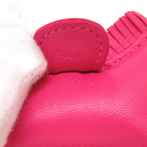 未使用 エルメス ロデオチャームPM アニューミロ Y刻印(2020年製) ローズメキシコ キーホルダー バッグチャーム 0135【中古】HERMES