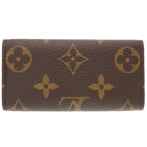 新品同様 ルイヴィトン モノグラム M69517 ミュルティクレ4 ブラウン 茶 4連キーケース 0142【中古】LOUIS VUITTON