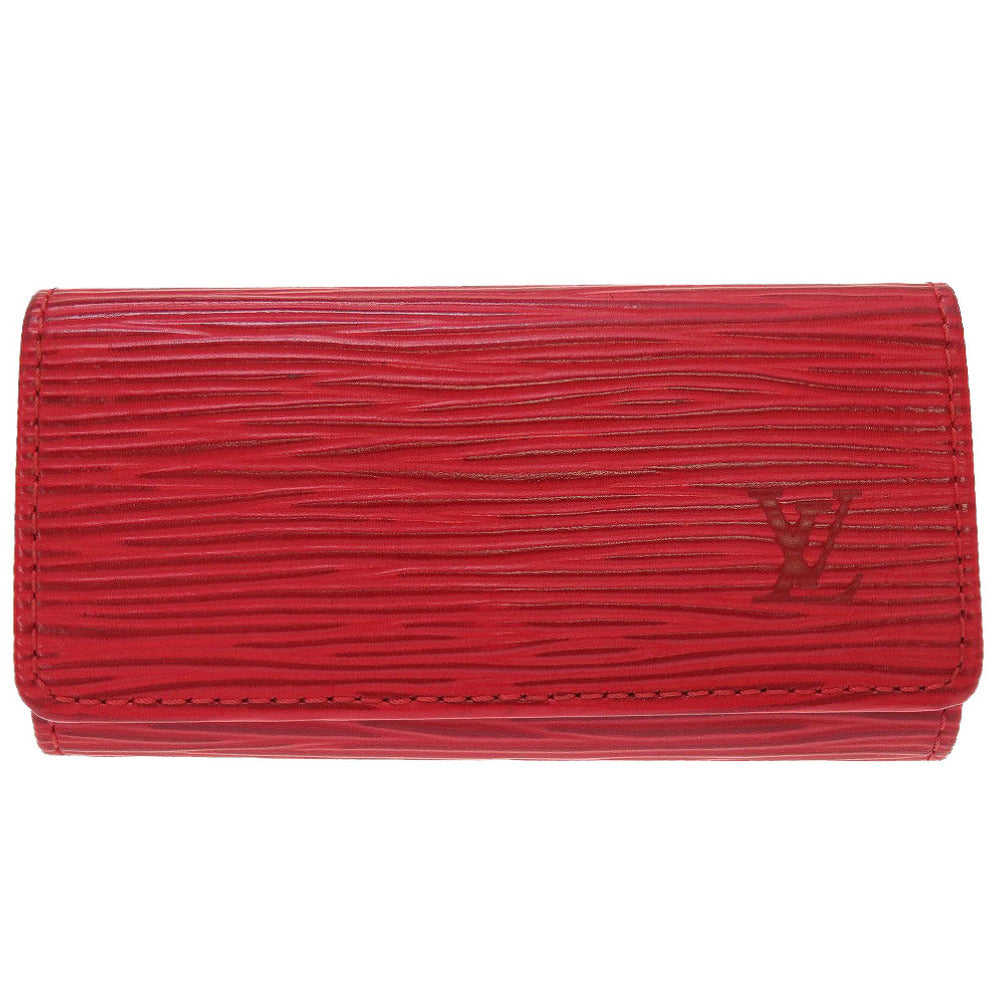 美品 ルイヴィトン エピ ミュルティクレ4 M6382E レッド 赤 4連 キーケース 0145【中古】LOUIS VUITTON