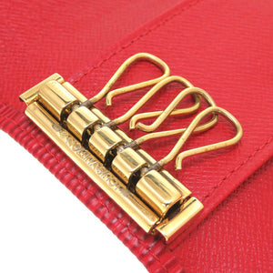 美品 ルイヴィトン エピ ミュルティクレ4 M6382E レッド 赤 4連 キーケース 0145【中古】LOUIS VUITTON