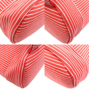 未使用 エルメス キッズ ホース ストライプ カヴァルカラー コットン レッド イエロー リュックサック バックパック 0148【中古】HERMES