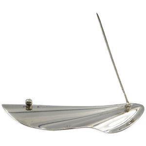 美品 ティファニー フェザーモチーフ シルバー925 ブローチ 0151【中古】TIFFANY&Co.