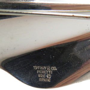 美品 ティファニー フェザーモチーフ シルバー925 ブローチ 0151【中古】TIFFANY&Co.