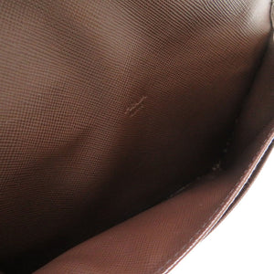 未使用 プラダ サフィアーノレザー ブラウン 2M1359 二つ折り財布 財布 茶 0155 【中古】 PRADA