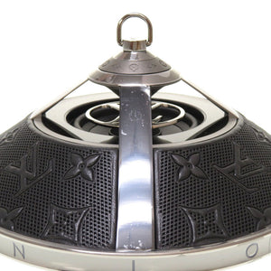 未使用 ルイ ヴィトン ルイ ヴィトン ホライゾン ライト アップ スピーカー モノグラム QAC000 ステンレススチール ガンメタリック オーディオ機器 LV 0158 【中古】 LOUIS VUITTON