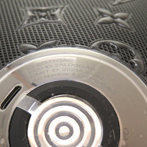 未使用 ルイ ヴィトン ルイ ヴィトン ホライゾン ライト アップ スピーカー モノグラム QAC000 ステンレススチール ガンメタリック オーディオ機器 LV 0158 【中古】 LOUIS VUITTON