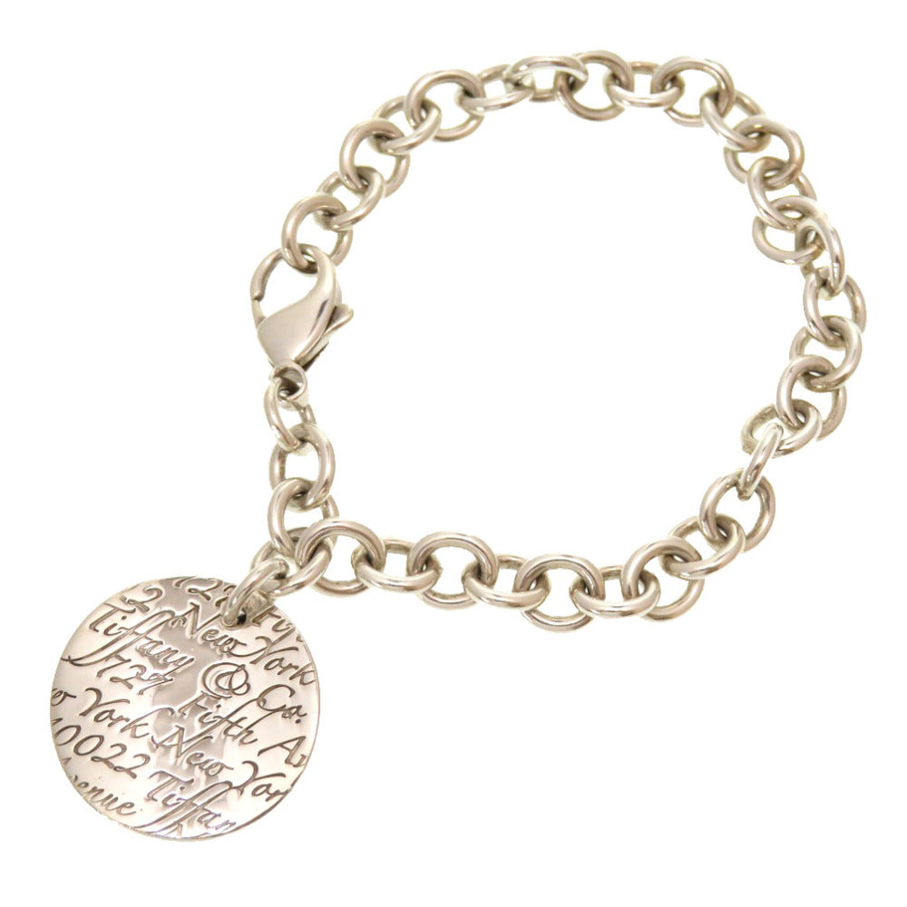 美品 ティファニー ノーツ ブレスレット シルバー925 アクセサリー 0161 【中古】 TIFFANY&Co.