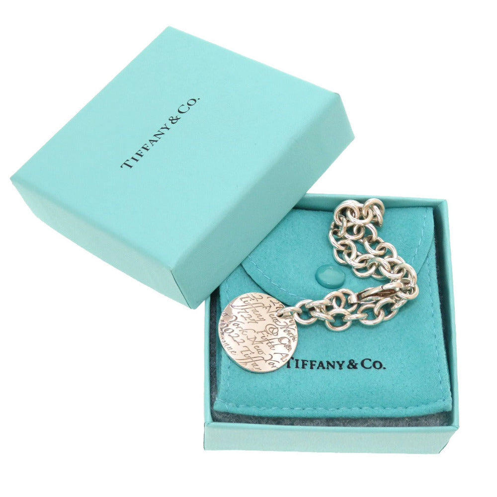 美品 ティファニー ノーツ ブレスレット シルバー925 アクセサリー 0161 【中古】 TIFFANY&Co.