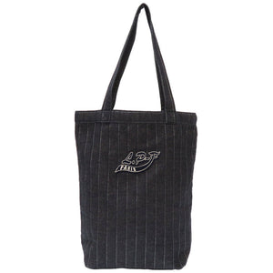 新品同様 ルシアン ペラフィネ スカル デニム スパンコール ネイビー トートバッグ バッグ 紺 0162 【中古】 Lucien Pellat-Finet メンズ