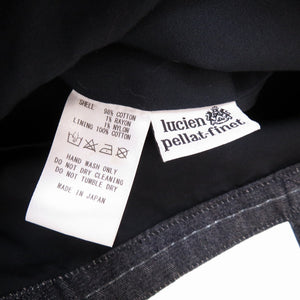 新品同様 ルシアン ペラフィネ スカル デニム スパンコール ネイビー トートバッグ バッグ 紺 0162 【中古】 Lucien Pellat-Finet メンズ
