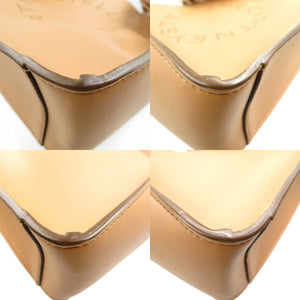 新品同様 ステラマッカートニー ステラロゴ ミニクロスボディ ポリウレタン ポリエステル シルバー金具 ブラウン ショルダーバッグ 0166【中古】STELLA McCARTNEY