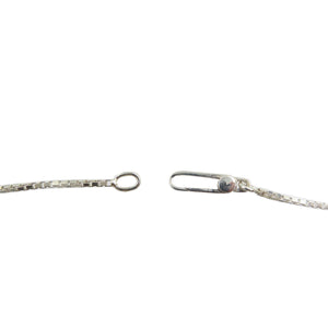 美品 グッチ オープン クロス シルバー925 ネックレス 0173【中古】GUCCI