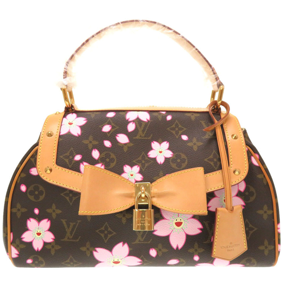 美品 ルイ ヴィトン モノグラム チェリーブロッサム サック レトロPM Ｍ92012 ハンドバッグ バッグ LV 0178 【中古】 LOUIS VUITTON