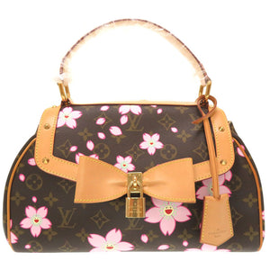 美品 ルイ ヴィトン モノグラム チェリーブロッサム サック レトロPM Ｍ92012 ハンドバッグ バッグ LV 0178 【中古】 LOUIS VUITTON