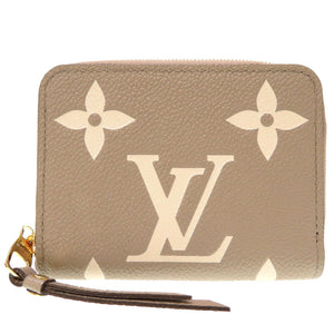 未使用 ルイ ヴィトン モノグラムアンプラント ジッピーコインパース トゥルトレールクレーム M69797 コインケース 小銭入れ 財布 LV 0179 【中古】 LOUIS VUITTON ベージュ